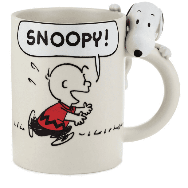 Peanuts Woodstock Santa Christmas Mug Plush Holiday Cup Gift New Snoopy